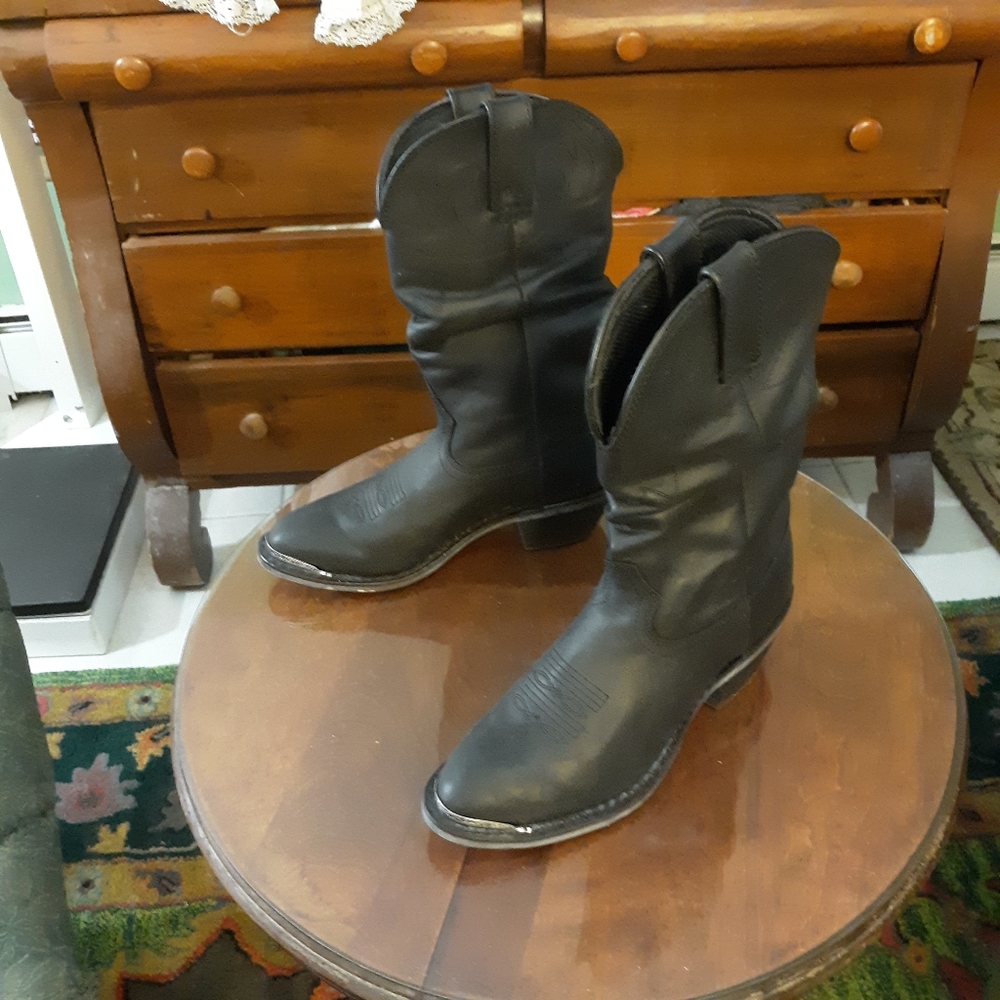 Durango leather slouch boots